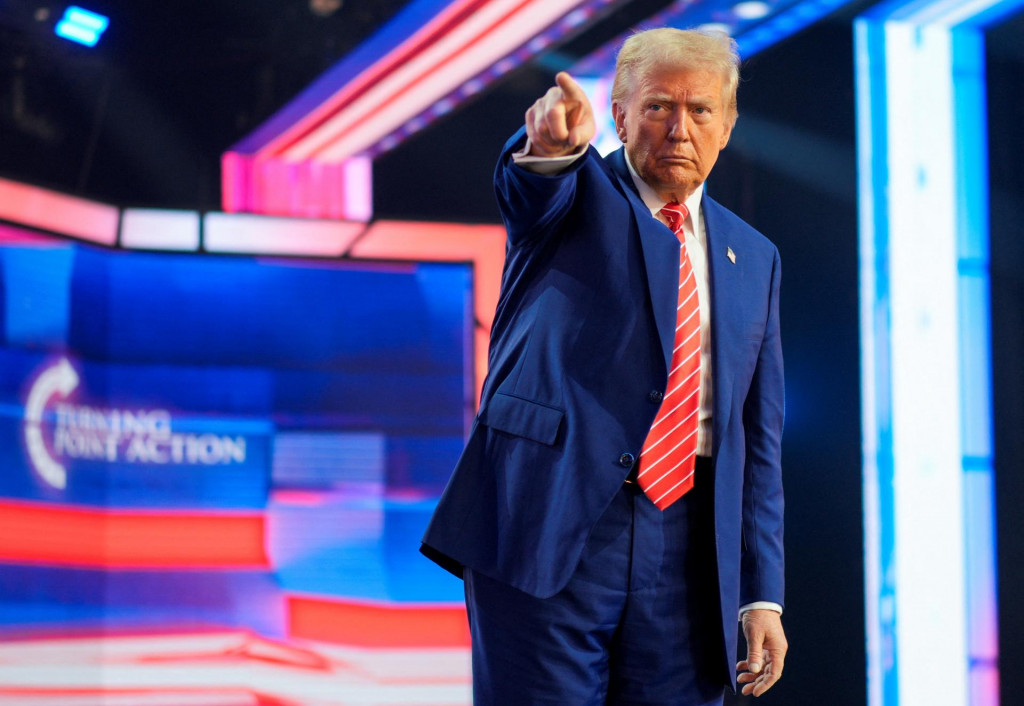 Trump vystúpil 22. decembra, necelý mesiac pred svojou prezidentskou inauguráciou, na konzervatívnej konferencii v Arizone. FOTO: Reuters