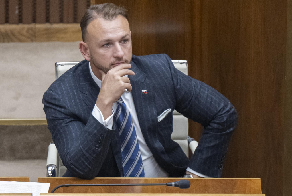 Matúša Šutaja Eštoka chcela opozícia odvolať z pozície ministra aj pre „aroganciu moci“. FOTO: TASR/M. Baumann