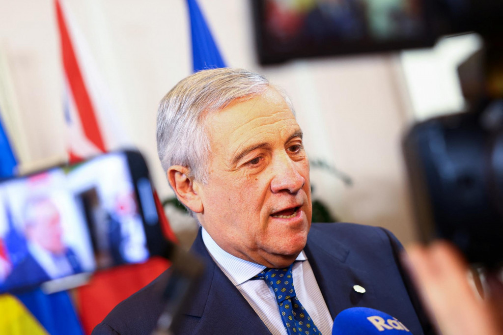 Taliansky vicepremiér a minister zahraničných vecí Antonio Tajani. FOTO: Reuters