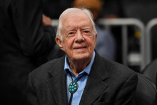 Bývalý americký prezident a nositeľ Nobelovej ceny za mier Jimmy Carter mal v októbri sto rokov. FOTO: USA TODAY