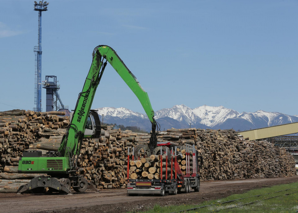 Spoločnosť Mondi SCP dostane z envirofondu kompenzáciu 32 miliónov eur. FOTO: HN/Peter Mayer