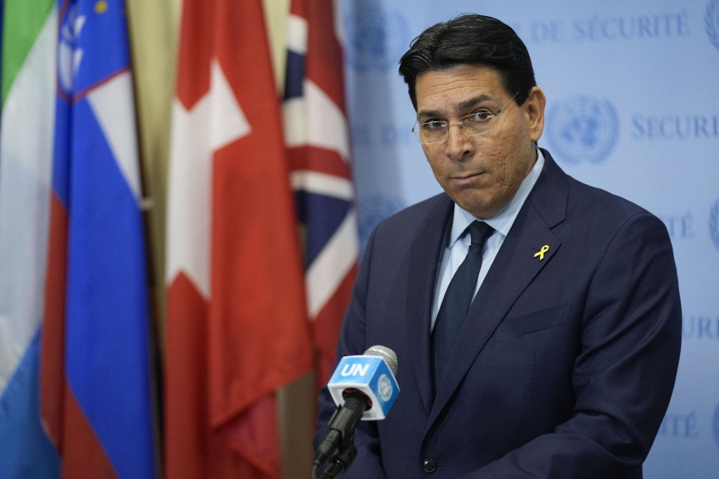 Izraelský veľvyslanec pri OSN Danny Danon. FOTO: TASR/AP