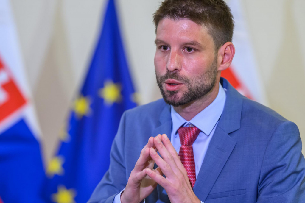 Predseda opozičn&eacute;ho Progres&iacute;vneho Slovenska Michal &Scaron;imečka. FOTO: TASR/Jaroslav Nov&aacute;k FOTO: Jaroslav Nov&aacute;k