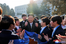 Severokórejský diktátor Kim Čong-un. FOTO: Reuters