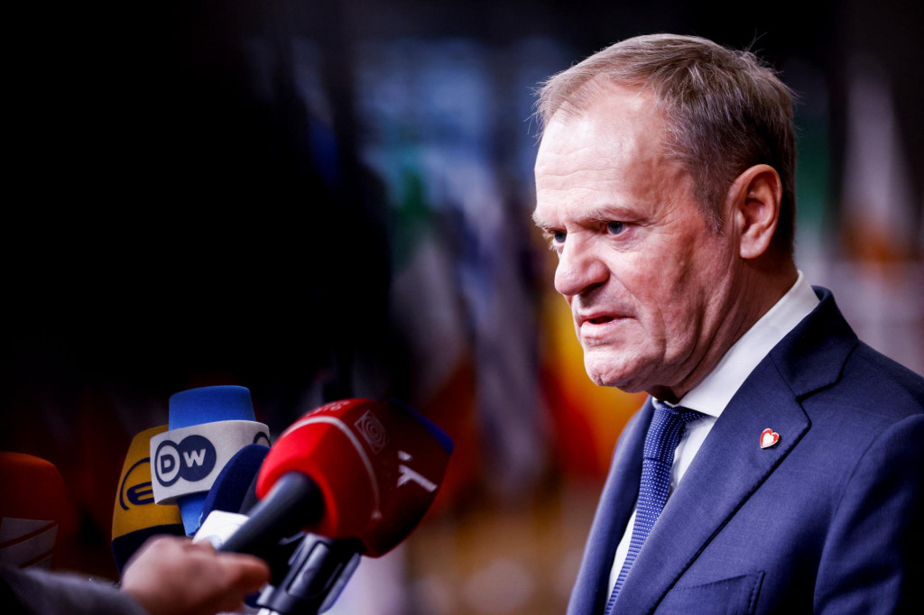 Poľský premiér Donald Tusk kritizoval Viktora Orbána za jeho postoj k vojne na Ukrajine a jeho tzv. proruskú politiku. FOTO: Reuters