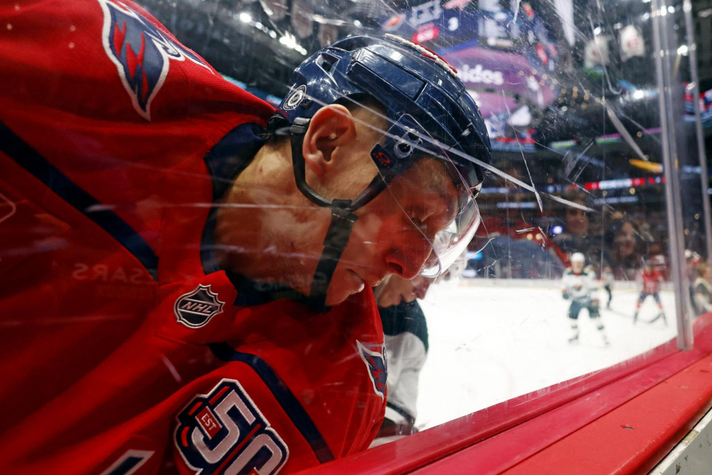 Slovenský hokejový obranca Martin Fehérváry strelil svoj prvý gól v prebiehajúcej sezóne zámorskej NHL. FOTO: USA Today