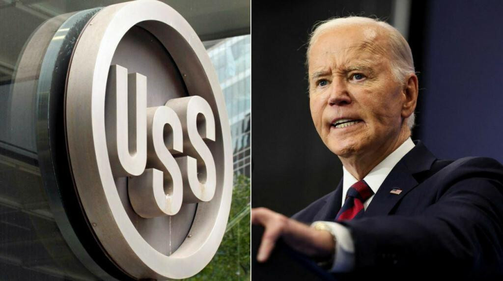 Biden sa rozhodol zablokovať prevzatie americkej oceliarne U. S. Steel, tvrdí Reuters. FOTO: TASR/AP, Reuters