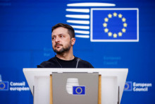 Ukrajinský prezident Volodymyr Zelenskyj. FOTO: REUTERS