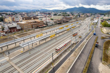 Modernizácia uzla Žilina napreduje. FOTO: ŽSR