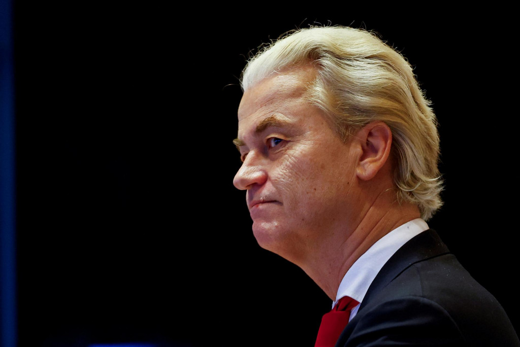 Líder Strany slobody Geert Wilders. FOTO: REUTERS