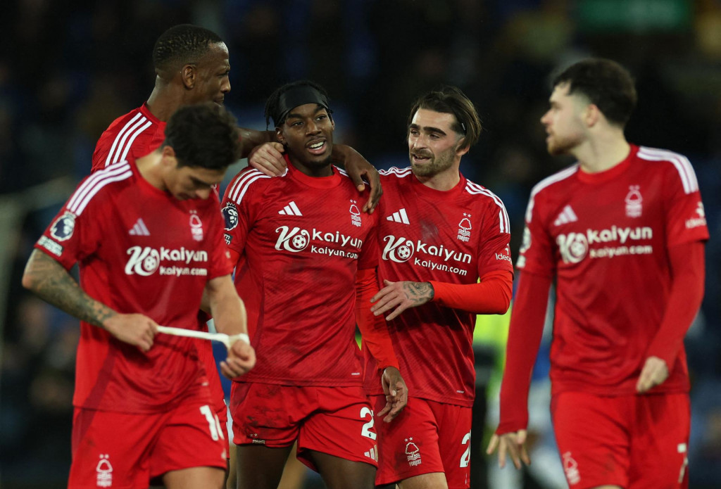 Futbalisti Nottinghamu Forest sú aktuálne v obdivuhodnej forme. FOTO: Reuters