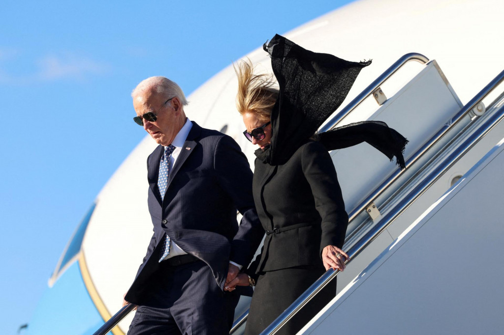 Americký prezident Joe Biden a prvá dáma Jill Biden. FOTO: Reuters