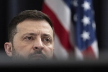 Ukrajinský prezident Volodymyr Zelenskyj. FOTO: TASR/AP