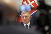 Predseda vlády Robert Fico (Smer-SD). FOTO: TASR/AP