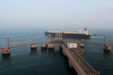 Tanker na skvapalnený zemný plyn (LNG). FOTO: Reuters