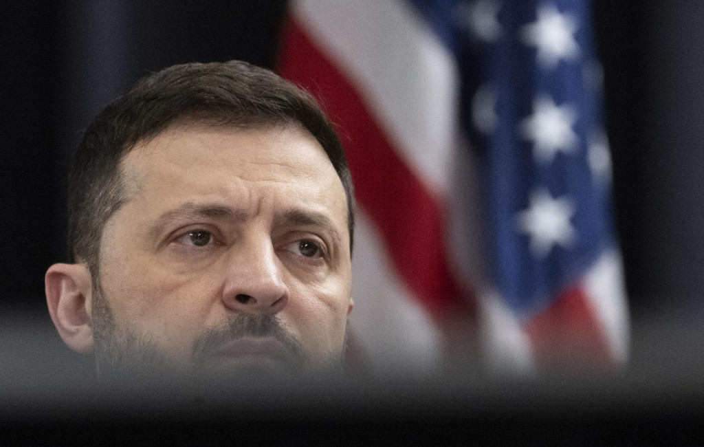 Ukrajinský prezident Volodymyr Zelenskyj. FOTO: TASR/AP