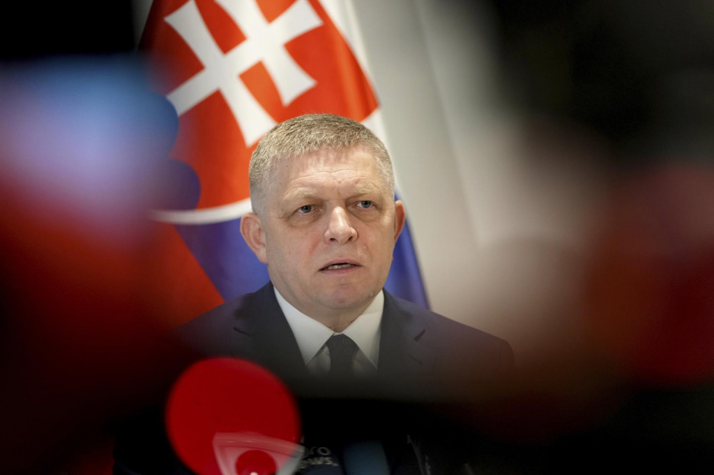 Predseda vlády Robert Fico (Smer-SD). FOTO: TASR/AP