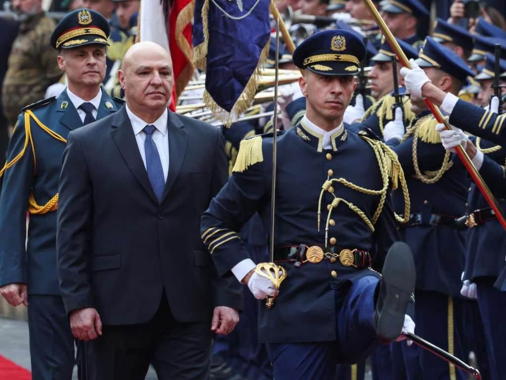 Prezident Libanonu generál Džúzíf Awn. FOTO: Reuters