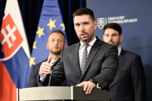 Na snímke minister pôdohospodárstva a rozvoja vidieka (MPRV) SR Richard Takáč (SMER-SD) počas tlačovej konferencie po 178. mimoriadnom zasadnutí Bezpečnostnej rady na Úrade vlády SR v piatok 10. januára 2025 v Bratislave. FOTO TASR - Pavel Neubauer FOTO: Pavel Neubauer