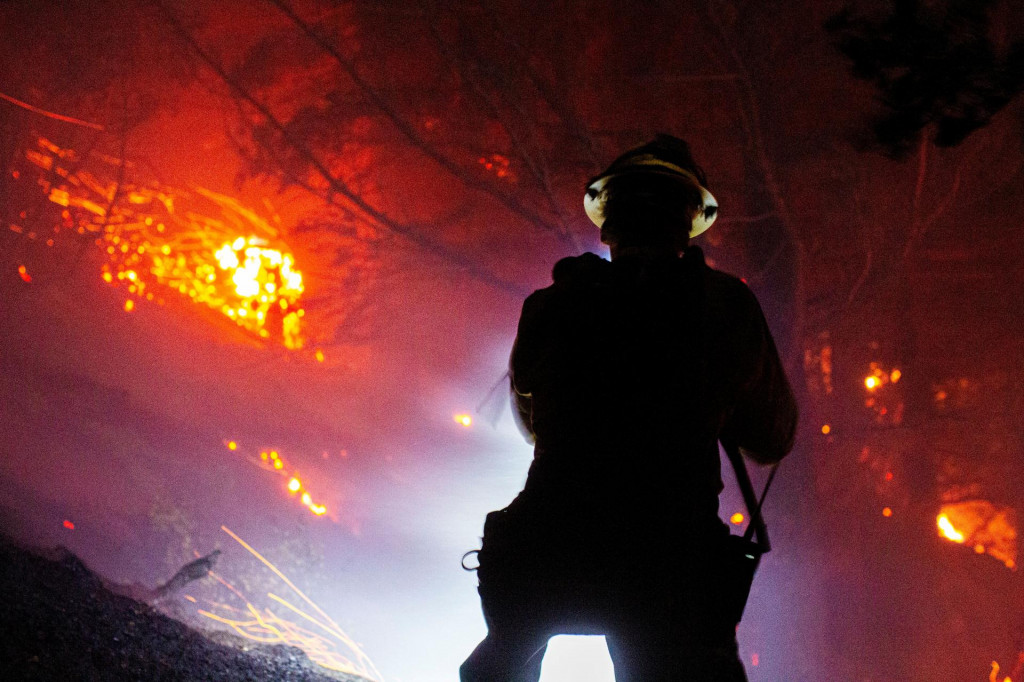 Požiar v Kalifornii. FOTO: Reuters