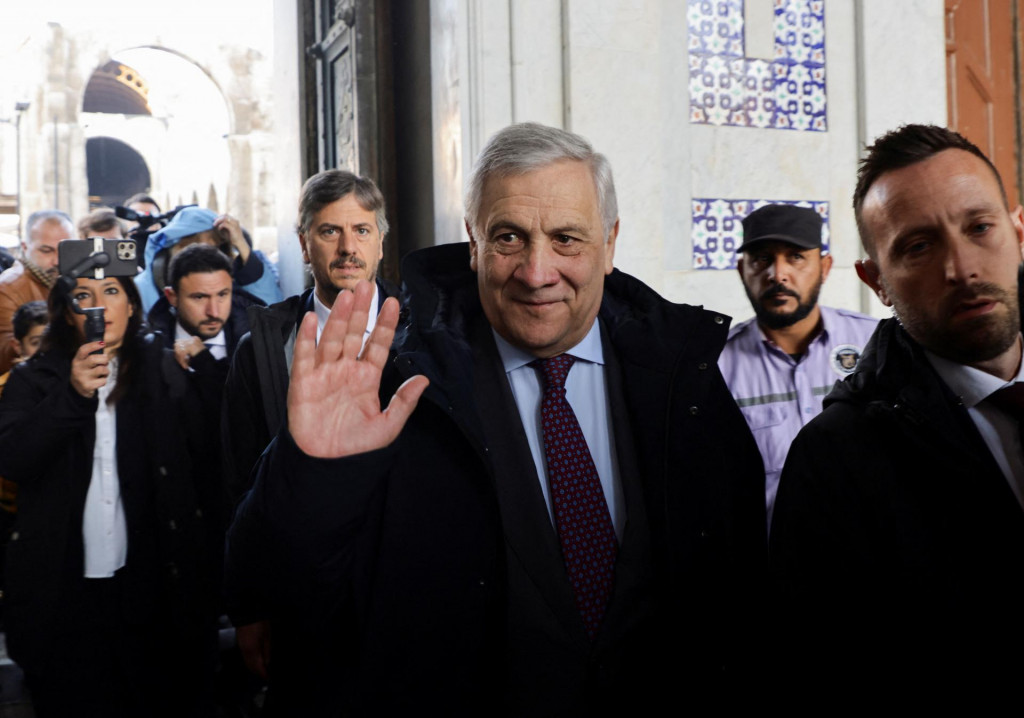 Taliansky minister zahraničných vecí Antonio Tajani. FOTO: Reuters