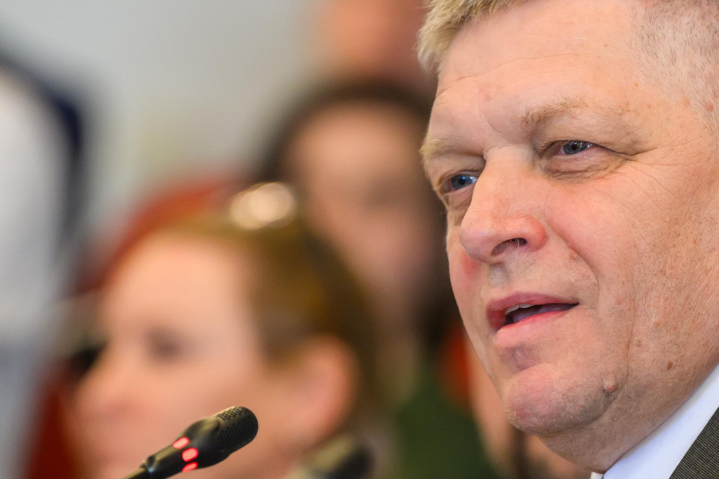 Predseda vlády Robert Fico. FOTO: TASR/Jaroslav Novák