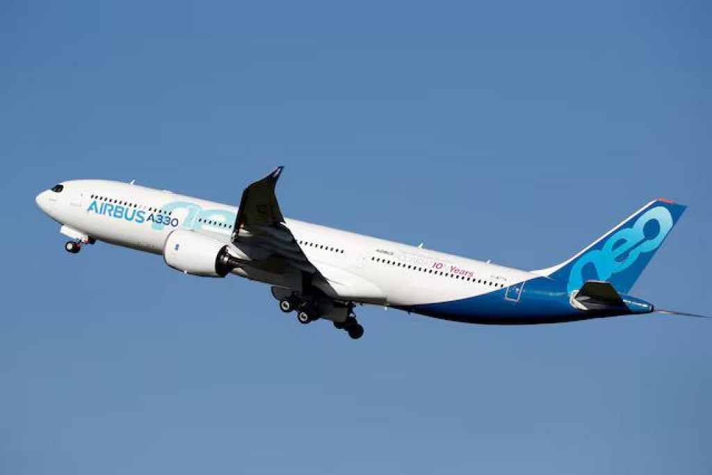 Lietadlo Airbus A330neo. FOTO: Reuters