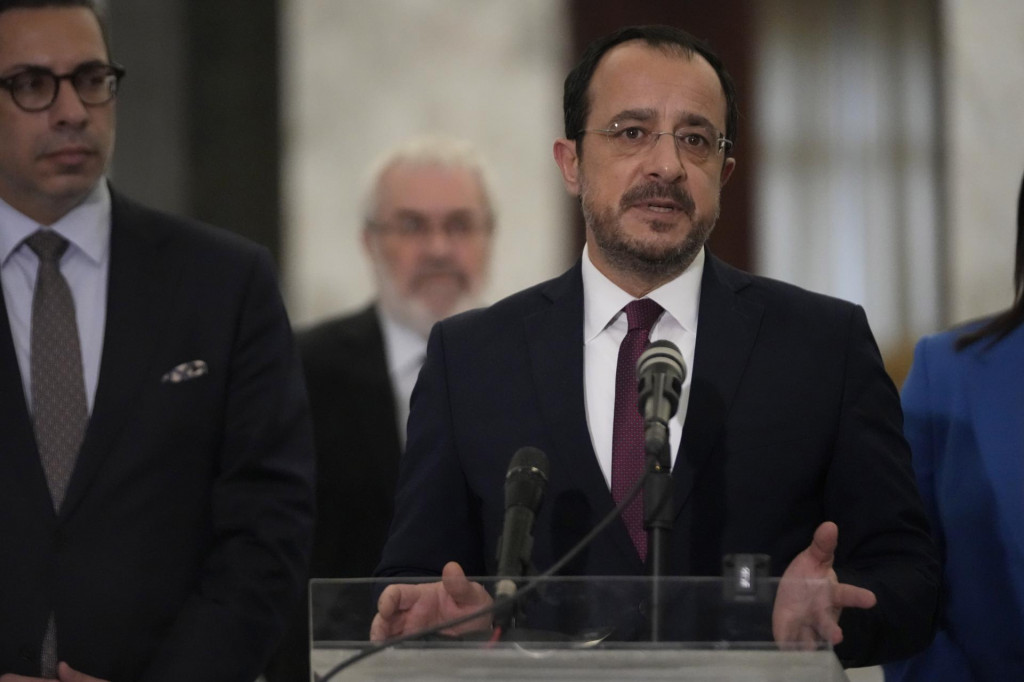 Na snímke cyperský prezident Nikos Christodulidis. FOTO: TASR/AP