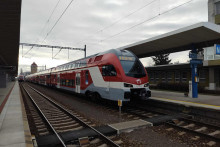 Nové elektrické vlakové jednotky by mohli byť do prevádzky zaradené v rokoch 2026 až 2028. FOTO: HN/Tomáš Garai