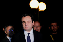 Kosovský premiér Albin Kurti. FOTO: Reuters