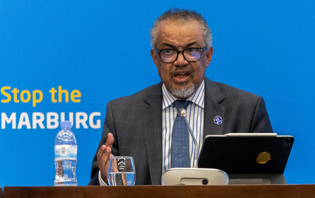 Šéf WHO Tedros Adhanom Ghebreyesus. FOTO: Reuters