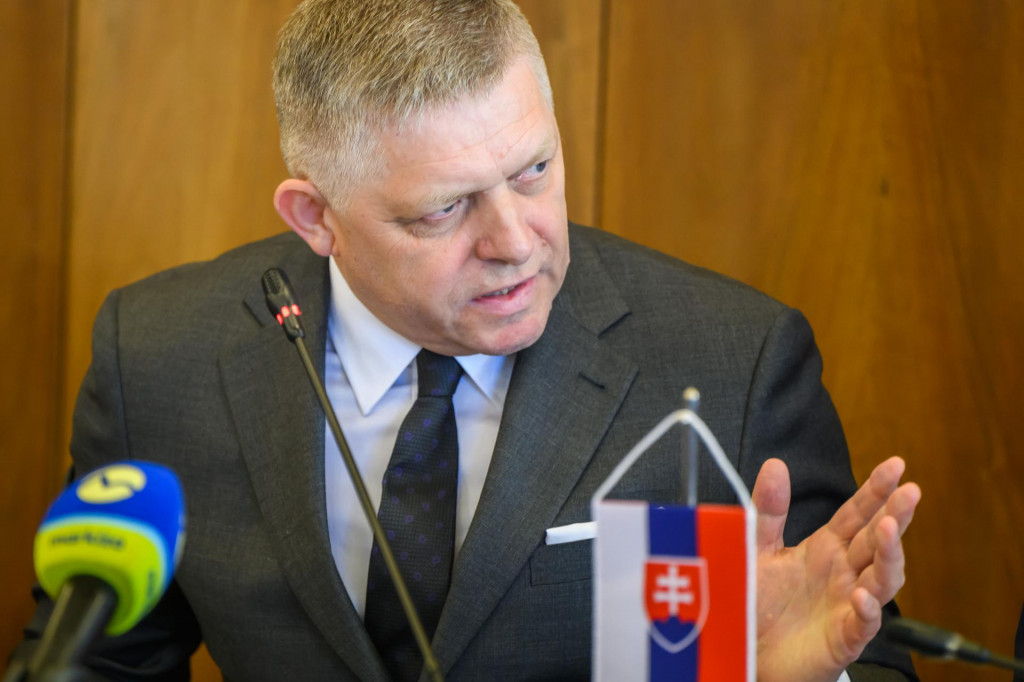 Predseda vlády Robert Fico. FOTO: TASR/Jaroslav Novák