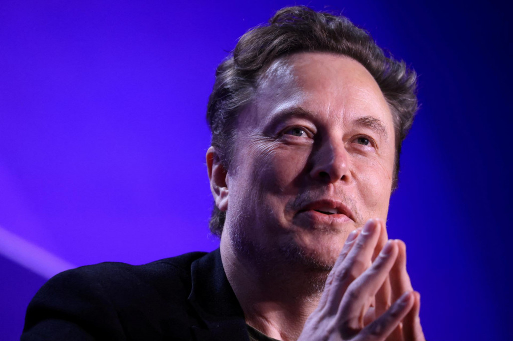 Generálny riaditeľ SpaceX a Tesla a majiteľ X Elon Musk. FOTO: Reuters