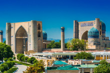 Uzbekistan je preslávený historickými mestami ležiacimi na Hodvábnej ceste ako je Buchara či Samarkand. FOTO: Dreamstime