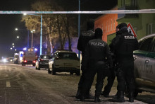 Spišská Stará Ves, kde študent zavraždil spolužiačku a zástupkyňu riaditeľa v miestnom gymnáziu. FOTO: HN/Peter Mayer