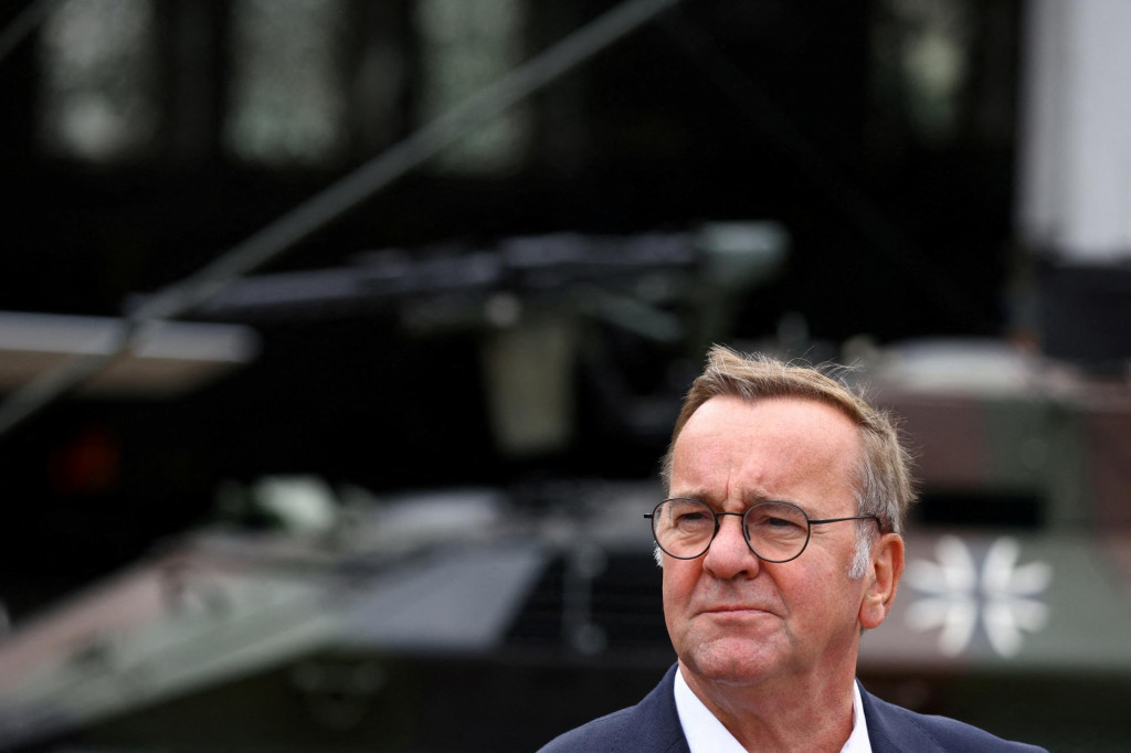 Nemecký minister obrany Boris Pistorius. FOTO: Reuters