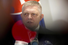 Predseda vlády Robert Fico (Smer-SD). FOTO: TASR/AP