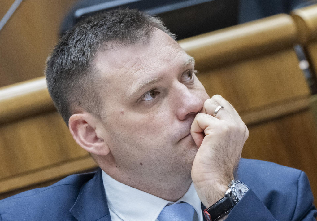 Minister životného prostredia Tomáš Taraba (nominant SNS). FOTO: TASR/Martin Baumann