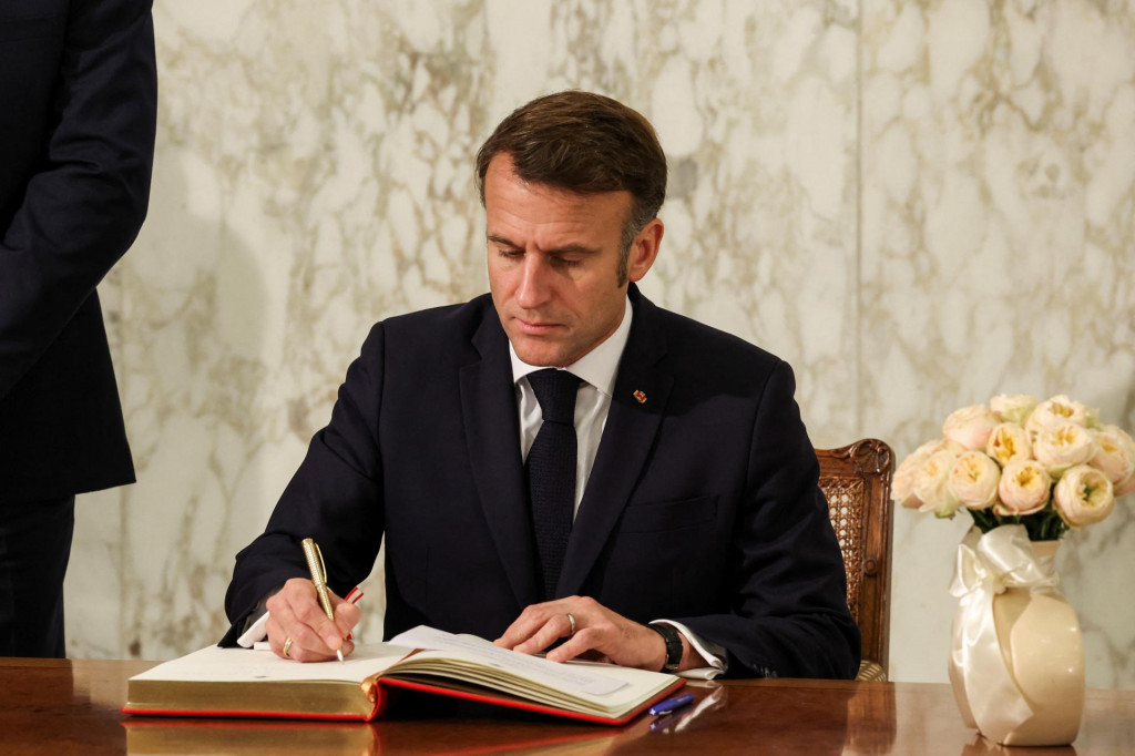 Francúzsky prezident Emmanuel Macron. FOTO: Reuters