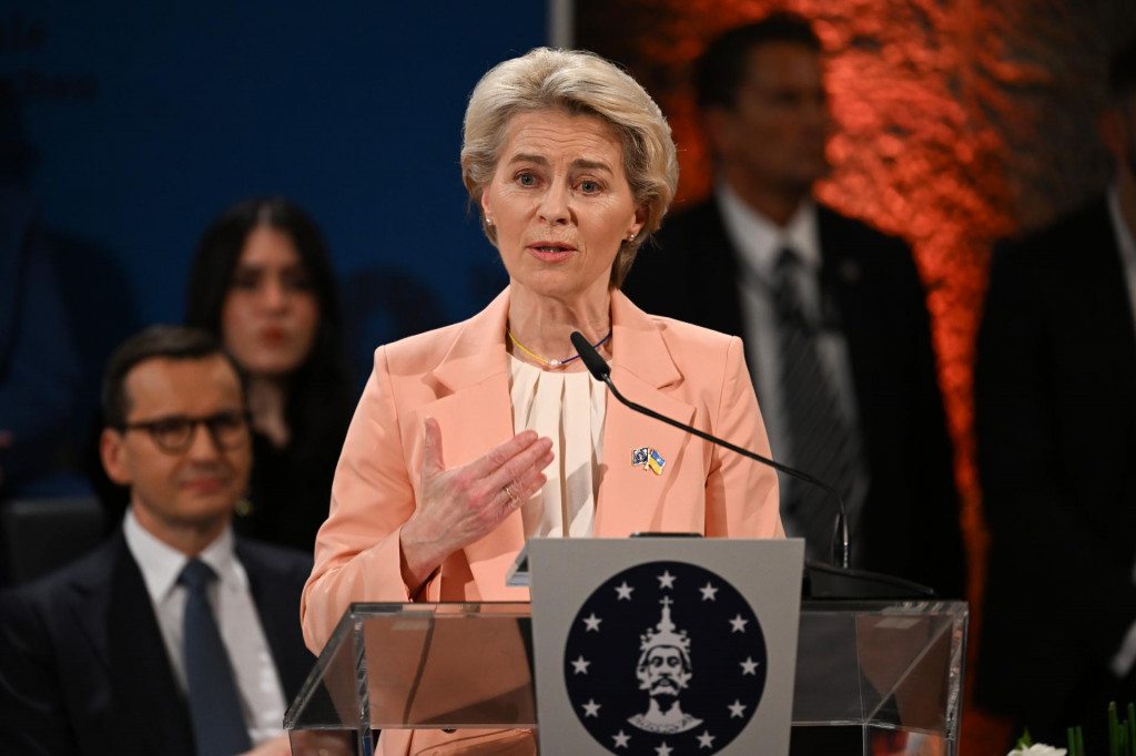 Predsedníčka Európskej komisie Ursula von der Leyenová. FOTO: TASR/DPA