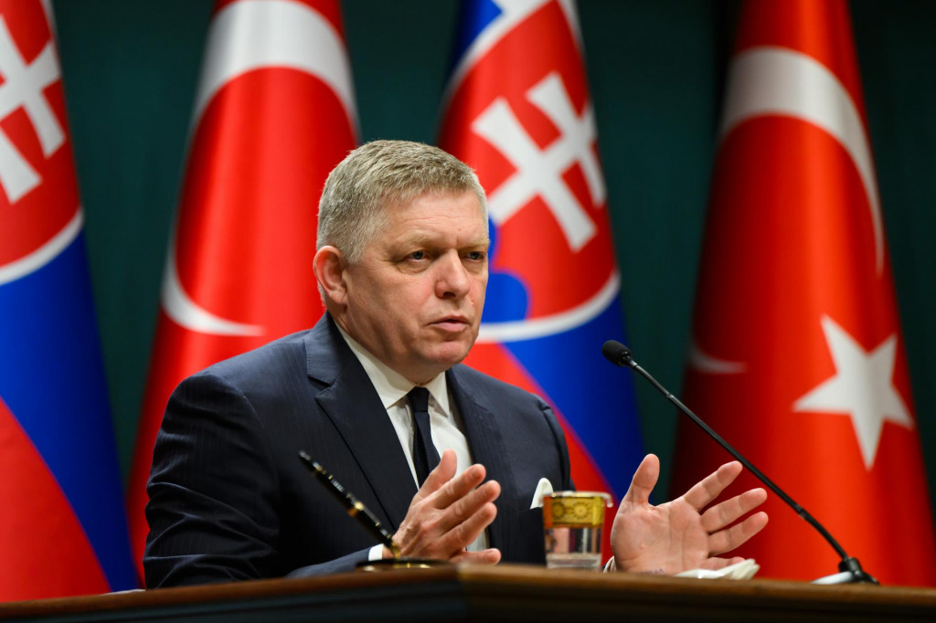 Na snímke premiér Robert Fico (Smer). FOTO: TASR/Jaroslav Novák