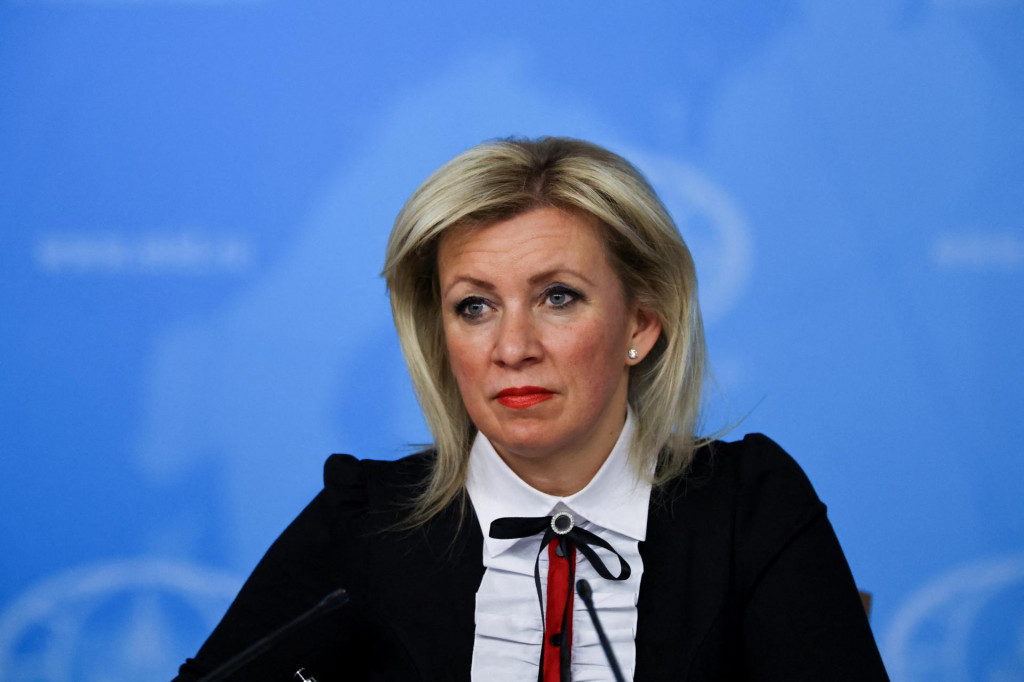 Hovorkyňa ruského ministerstva zahraničných vecí Marija Zacharovová. FOTO: REUTERS