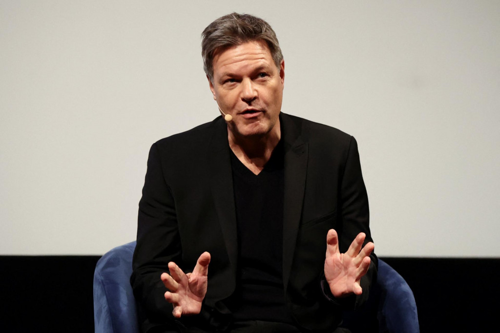 Nemecký minister hospodárstva a klímy Robert Habeck. FOTO: Reuters