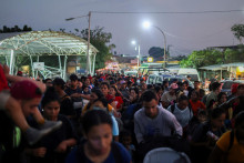 Migranti na hraniciach USA. FOTO: Reuters