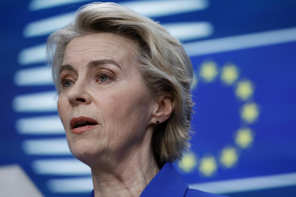 Predsedníčka Európskej komisie Ursula von der Leyenová. FOTO: Reuters