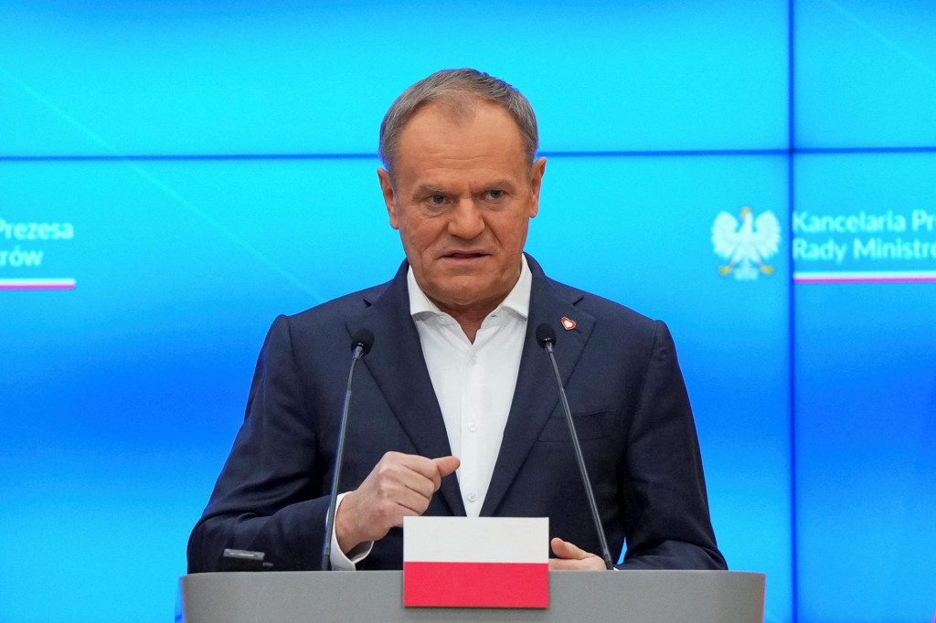 Poľský premiér Donald Tusk. FOTO: REUTERS