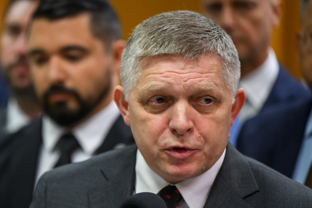 Premiér Robert Fico. FOTO: TASR/Jaroslav Novák