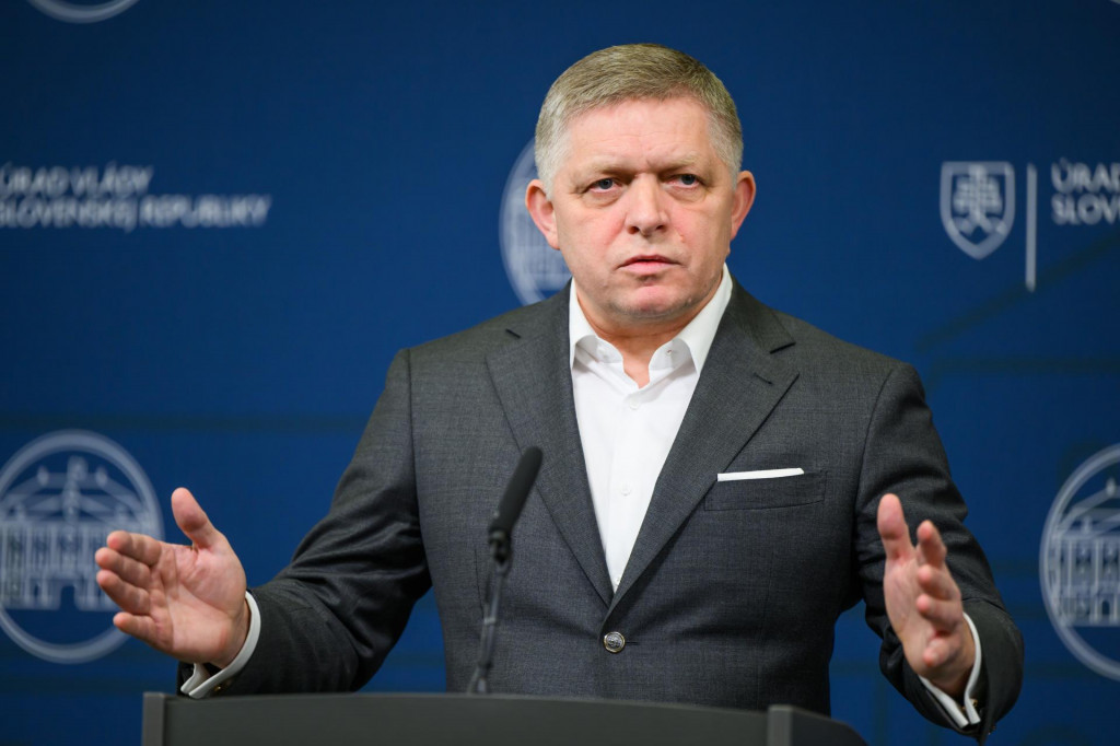 Na snímke premiér Robert Fico. FOTO: TASR/Jaroslav Novák