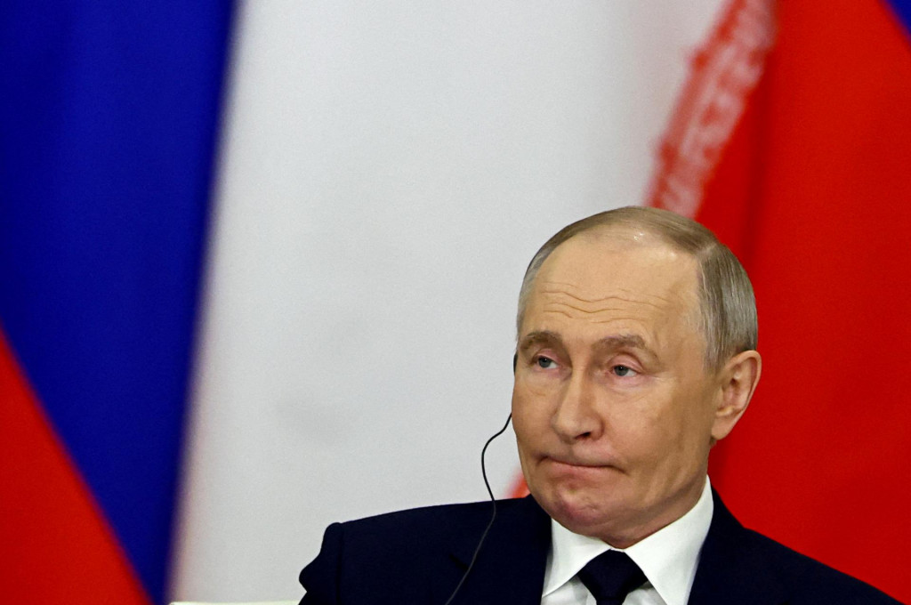 Ruský prezident Vladimir Putin. FOTO: Reuters