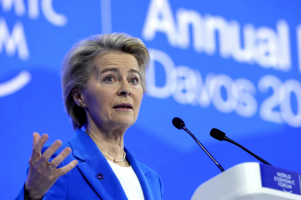 Predsedníčka Európskej komisie Ursula von der Leyenová. FOTO: TASR/AP